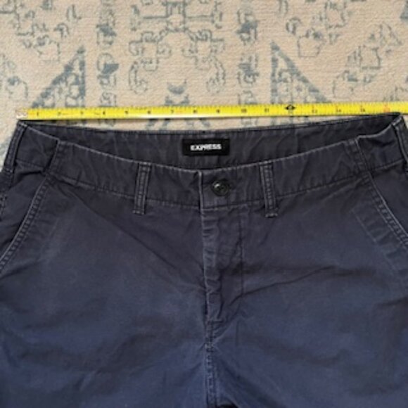 🧡3/15 Bundle x2 Express Classic 10" Inseam Shorts Men's 33 - Picture 7 of 12